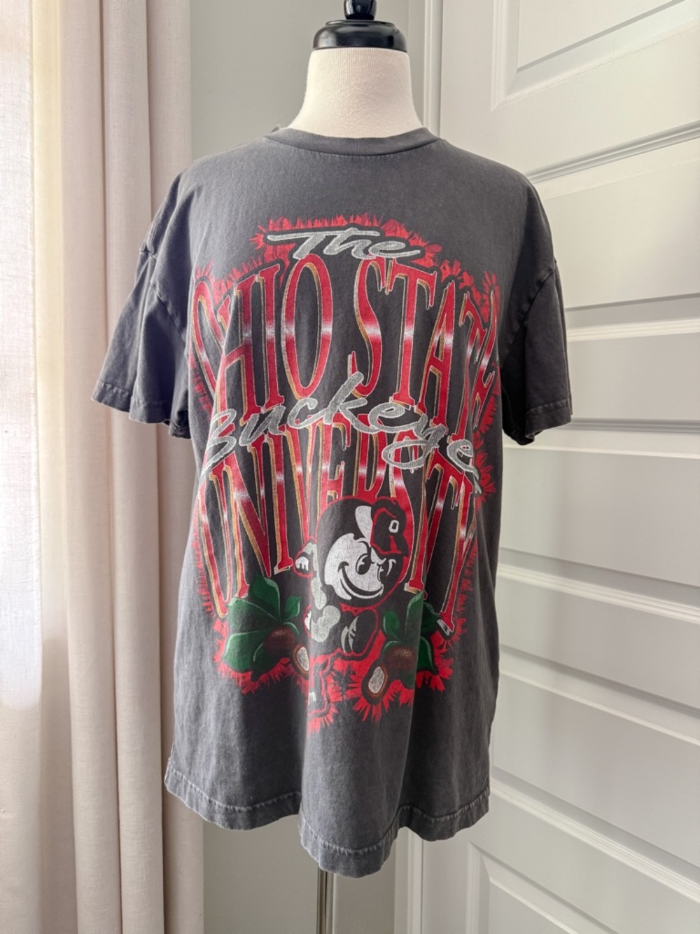Abercrombie & Fitch x Reserve Ohio State University Graphic Tee : Large